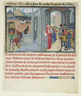 The Representatives of the Pope Attempting to Reconcile the Figh The Representatives of the Pope Attempting to Reconcile the Figh