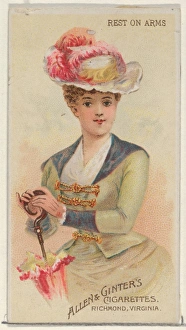 Rest Arms Parasol Drills series N18 Allen & Ginter Cigarettes Brands Rest Arms Parasol Drills series N18 Allen & Ginter Cigarettes Brands