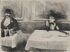 Restaurant Jean Louis Forain French 1852-1931 Restaurant Jean Louis Forain French 1852-1931