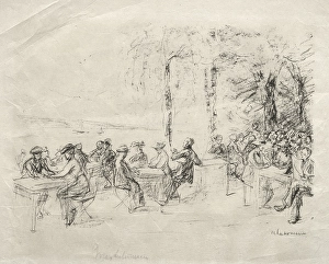Restaurant am Wasser Max Liebermann German 1847-1935 Restaurant am Wasser Max Liebermann German 1847-1935