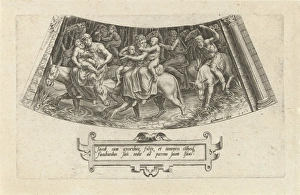 The return of Jacob in Canaan, Cornelis Cort, Frans Floris (I), Julius Goltzius The return of Jacob in Canaan, Cornelis Cort, Frans Floris (I), Julius Goltzius