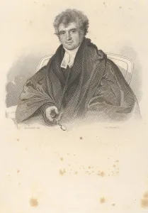 Rev William Jay 1823 Engraving first second states Rev William Jay 1823 Engraving first second states