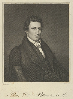 Rev William Patton 1837 Engraving second state Rev William Patton 1837 Engraving second state