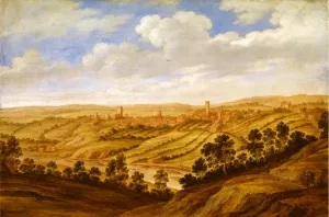 Richmond Castle, Yorkshire, Alexander Keirincx, 1600-1652, Flemish Richmond Castle, Yorkshire, Alexander Keirincx, 1600-1652, Flemish