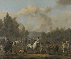 Riding School, Johannes Lingelbach, 1650 - 1674 Riding School, Johannes Lingelbach, 1650 - 1674