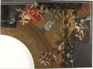 Part top right ceiling painting Diana companions Part top right ceiling painting Diana companions