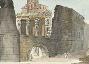 Barbiers Gallery: Roman ruins Pieter Bartholomeusz Barbiers 1782