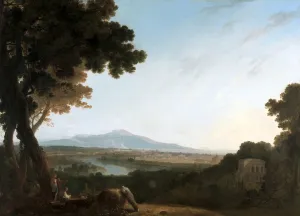 Rome from the Villa Madama A View of Rome from the Villa Madama Signed and dated Rome from the Villa Madama A View of Rome from the Villa Madama Signed and dated