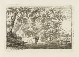 Running man, Andries Cornelis Krijgeer, 1810 Running man, Andries Cornelis Krijgeer, 1810