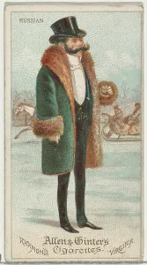 Russian World Dudes series N31 Allen & Ginter Cigarettes Russian World Dudes series N31 Allen & Ginter Cigarettes