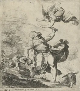 Sacrifice of Isaac, Willem van Haecht (II), 1603 - 1637 Sacrifice of Isaac, Willem van Haecht (II), 1603 - 1637