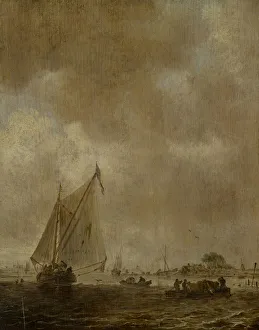 Sailing ship 1650/1655 oil oak wood 26 x 21 cm Sailing ship 1650/1655 oil oak wood 26 x 21 cm