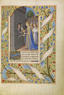 Saint Avia in Prison Receiving Communion from the Virgin Saint Avia in Prison Receiving Communion from the Virgin