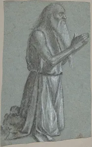 Saint Jerome recto Soldier Spear verso 1460-1525 Saint Jerome recto Soldier Spear verso 1460-1525