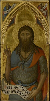 1389 Gallery: Saint John Baptist Luca di Tomme Italian active 1355