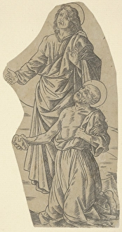 Saint John Jerome fragment Crucifixion ca 1490s Saint John Jerome fragment Crucifixion ca 1490s