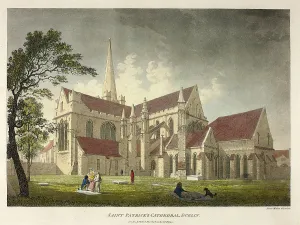 Saint Patricks Cathedral Dublin published March 1793 Saint Patricks Cathedral Dublin published March 1793