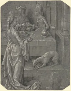 Salome Head John Baptist Cornelis Engebrechtsz Salome Head John Baptist Cornelis Engebrechtsz