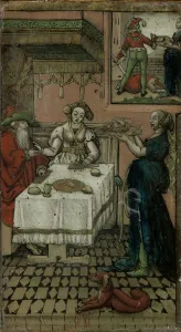 Salome Head John Baptist left Herod Herodias Salome Head John Baptist left Herod Herodias