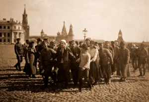 Saturdays volunteers on the 1st of May, Kremlin, Moscow Russia. Bolshevik Festivals Saturdays volunteers on the 1st of May, Kremlin, Moscow Russia. Bolshevik Festivals