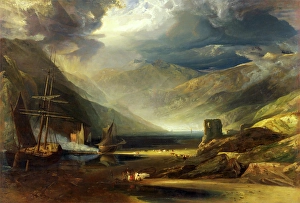 A Scene on the Coast, Merionethshire - Storm Passing Off, Anthony Vandyke Copley Fielding A Scene on the Coast, Merionethshire - Storm Passing Off, Anthony Vandyke Copley Fielding