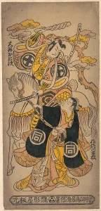 Scene Drama Sazareishi Suehiro Genji Edo period Scene Drama Sazareishi Suehiro Genji Edo period