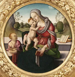 School Piero Di Cosimo Madonna Child Infant St John School Piero Di Cosimo Madonna Child Infant St John