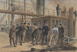 Searching Fault Hauling Back Cable Bottom Atlantic Searching Fault Hauling Back Cable Bottom Atlantic
