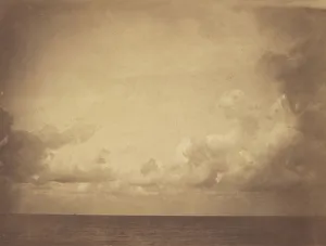 Seascape Cloud Study Gustave Le Gray French 1820 Seascape Cloud Study Gustave Le Gray French 1820