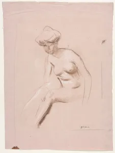 Seated Nude fourth quarter 1800s first third 1900s Seated Nude fourth quarter 1800s first third 1900s