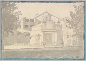 Section Via Sacra Rome Church Saints Cosmas Damian Section Via Sacra Rome Church Saints Cosmas Damian