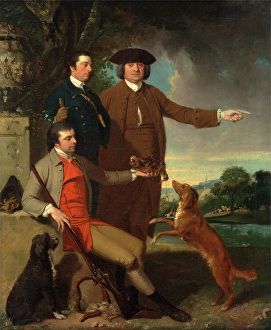 Self-Portrait with His Father and His Brother The Artist and His Brother Charles Self-Portrait with His Father and His Brother The Artist and His Brother Charles