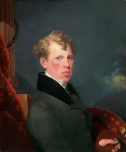 Self-Portrait, George Chinnery, 1774-1852, British Self-Portrait, George Chinnery, 1774-1852, British