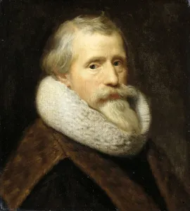 Self-portrait painter Paulus Moreelse Bust right Self-portrait painter Paulus Moreelse Bust right