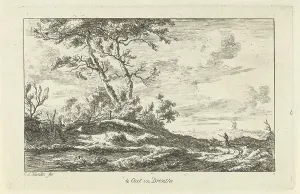 Shepherd country road Te Eext Drenthe title object Shepherd country road Te Eext Drenthe title object