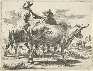 Two shepherds cows Elector Archbishop Cologne Jozef Klemens Two shepherds cows Elector Archbishop Cologne Jozef Klemens