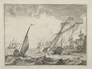 Ships Gale 1701 Ludolf Backhuysen Dutch 1631-1708 Ships Gale 1701 Ludolf Backhuysen Dutch 1631-1708