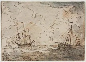 Ships Sea 17th century Ludolf Backhuysen Dutch Ships Sea 17th century Ludolf Backhuysen Dutch