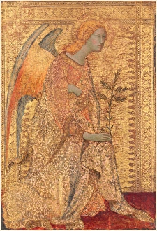 Simone Martini, The Angel of the Annunciation, Italian, c Simone Martini, The Angel of the Annunciation, Italian, c