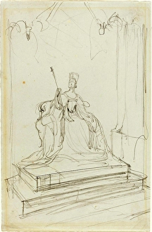Sir George Hayter (British, 1792 - 1871), Study for Queen Victoria Opening Sir George Hayter (British, 1792 - 1871), Study for Queen Victoria Opening