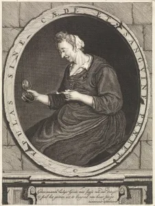 Smoking farmer with pipe, print maker: Matthijs Pool, Cornelis Dusart, 1696 - 1727 Smoking farmer with pipe, print maker: Matthijs Pool, Cornelis Dusart, 1696 - 1727