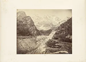 Snowy Peaks Gangootri Glacier Samuel Bourne English Snowy Peaks Gangootri Glacier Samuel Bourne English