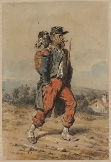 Soldier Dog 1853 Joseph-Louis-Hippolyte Bellangé Soldier Dog 1853 Joseph-Louis-Hippolyte Bellangé