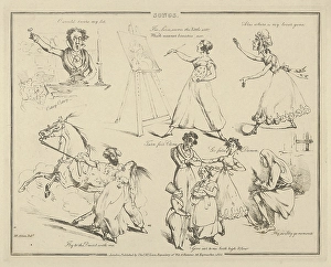 Songs O t my lot.. 1822 Soft ground etching Image Songs O t my lot.. 1822 Soft ground etching Image