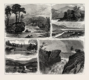 <b class=qtipBold><figcaption>Source Size = 3772 x 3343</figcaption></b><br>VIEWS IN THE VALE OF RANNOCH, PERTHSHIRE, SCOTLAND: 1. The Peak of Schiehallion, seen from the Bifurcation of the Tummel River. 2. The Woods of Crossmount, and Peak of Schiehallion from the Gorge below the Terraces of Dunalastair. 3. Village of Kinloch Rannoch, Loch Rannoch in the Distance. 4. Iron Bridge over the River Tummel. 5. Valley of the Tummel from Crossmount Woods, Loch Rannoch in the Distance. 6. Falls of the Tummel, Dunalastair<br><em>© copyright Quint Lox Limited</em> Source Size = 3772 x 3343