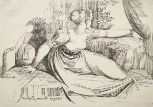 Specimens Polyautography Woman Sofa Henry Fuseli Specimens Polyautography Woman Sofa Henry Fuseli