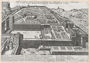 Speculum Romanae Magnificentiae Aerial View Belvedere Speculum Romanae Magnificentiae Aerial View Belvedere