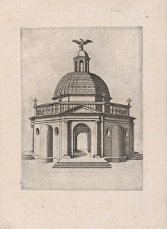 Speculum Romanae Magnificentiae Octagonal Temple Speculum Romanae Magnificentiae Octagonal Temple