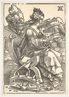 St Catherine ca 1505 Woodcut second state two St Catherine ca 1505 Woodcut second state two