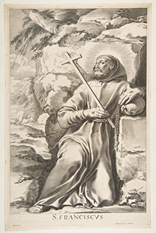 St Francis Engraving second state two Nagler St Francis Engraving second state two Nagler